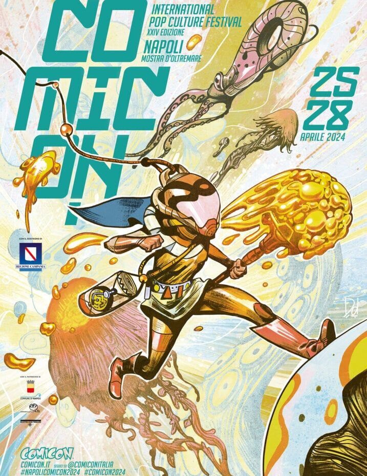 AL VIA IL COMICON ALLA MOSTRA D’OLTREMARE DI NAPOLI