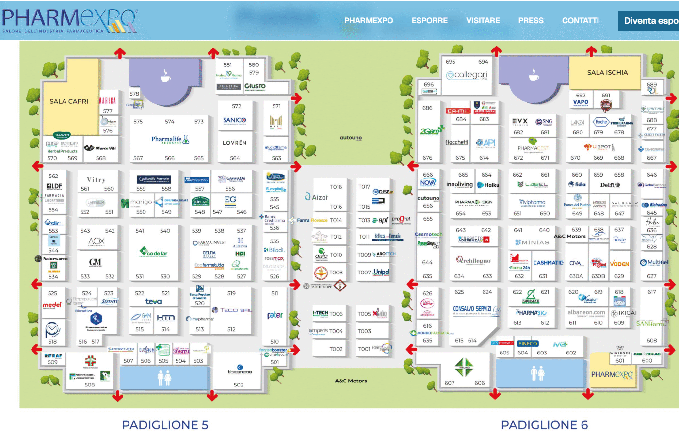 PharmExpo Salone dell’Industria Farmaceutica XVII EDIZIONE 24-25-26 ottobre 2025