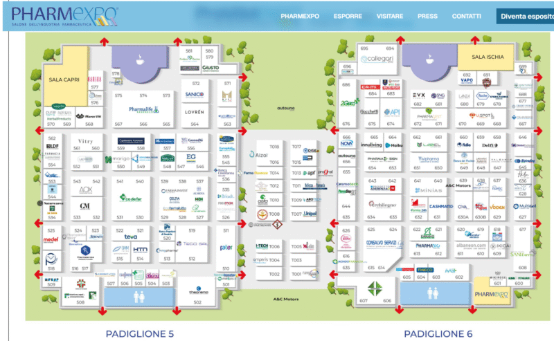 PharmExpo Salone dell’Industria Farmaceutica XVII EDIZIONE 24-25-26 ottobre 2025