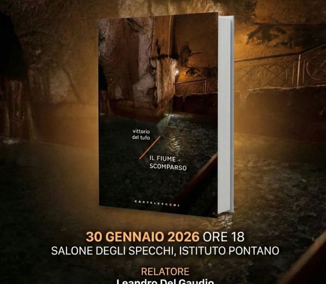 “IL FIUME SCOMPARSO”  il libro di Vittorio Del Tufo
