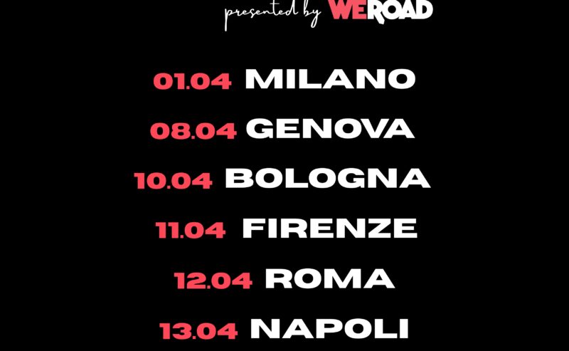 INRI RECORD SPORTERÀ IL SUO RUMORE  IN TUTTA ITALIA CON INRI TOUR