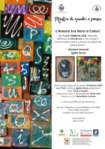 L’amore tra versi e colori in mostra