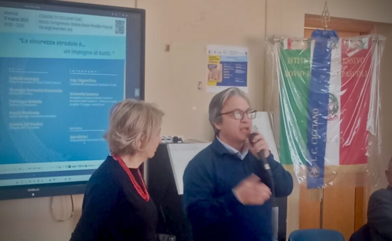 #SIISAGGIOGUIDASICURO HA FATTO TAPPA PRESSO L’Istituto Comprensivo “Bovio Pontillo Pascoli” di cicciano (na)