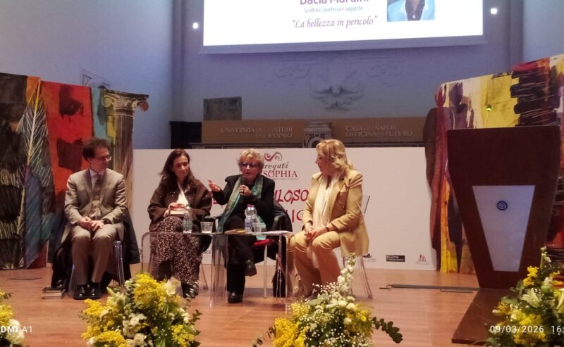 Dacia Maraini inaugura il XII festival del Sannio