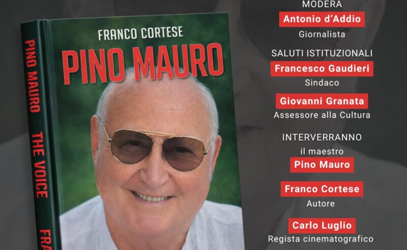 PINO MAURO THE VOICE: IL 20 MARZO, A VILLARICCA, PRESENTAZIONE DEL SUO LIBRONELLA SALA CONSILIARE DEL PALAZZO BARONALE DI VILLARICCA, PRESENTAZIONE DEL LIBRO DELL’ARTISTA NAPOLETANO.