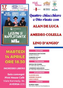 Al Pink House i tre autentici comici “Made in Napoli”: Amedeo Colella, Alan De Luca e Lino d’Angiò
