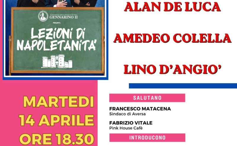 Al Pink House i tre autentici comici “Made in Napoli”: Amedeo Colella, Alan De Luca e Lino d’Angiò