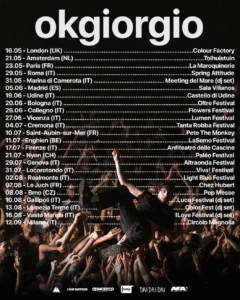 Okgiorgio annuncia Summer tour 2026