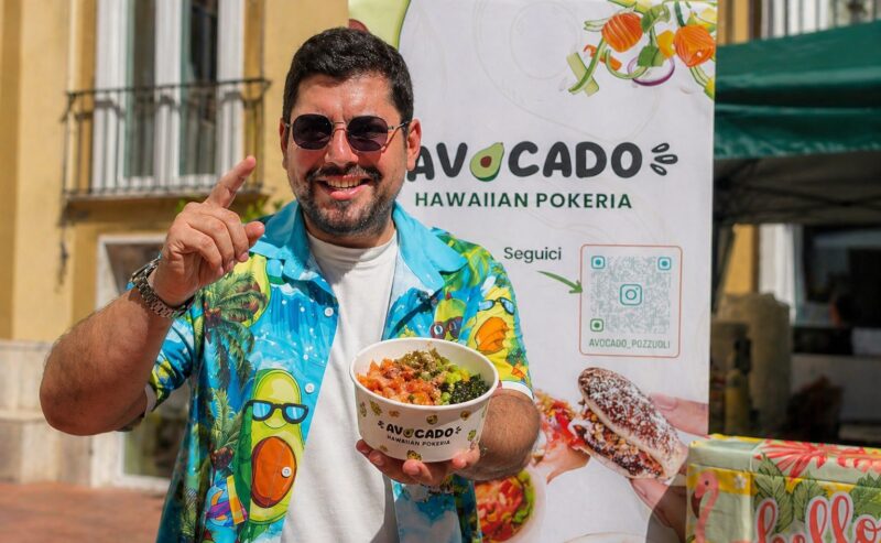 Tre pokè Avocado Hawaiian Pokeria al mondo pop del Comicon