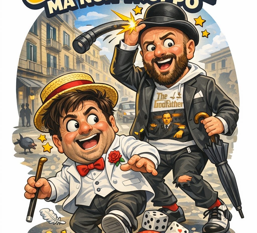 Sketch divertenti del suo dinamico “Gli strani ma non troppo”