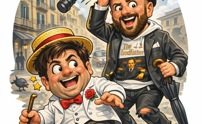 Sketch divertenti del suo dinamico “Gli strani ma non troppo”