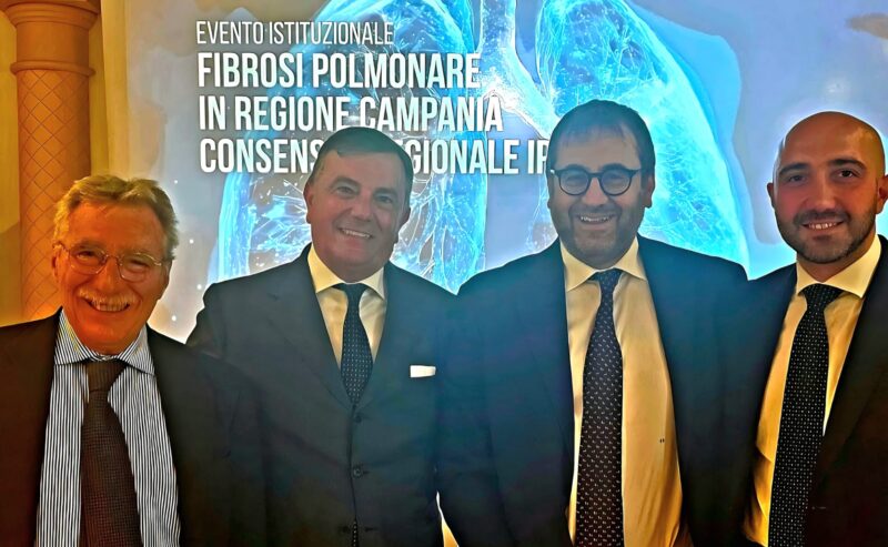 NASCE IL PROGETTO MULTIDISCIPLINARE “FIBROSI POLMONARE IN CAMPANIA”QUANDO GLI UOMINI PIU’ DEGLI STRUMENTI FANNO LA DIFFERENZA NELLA TERAPIA