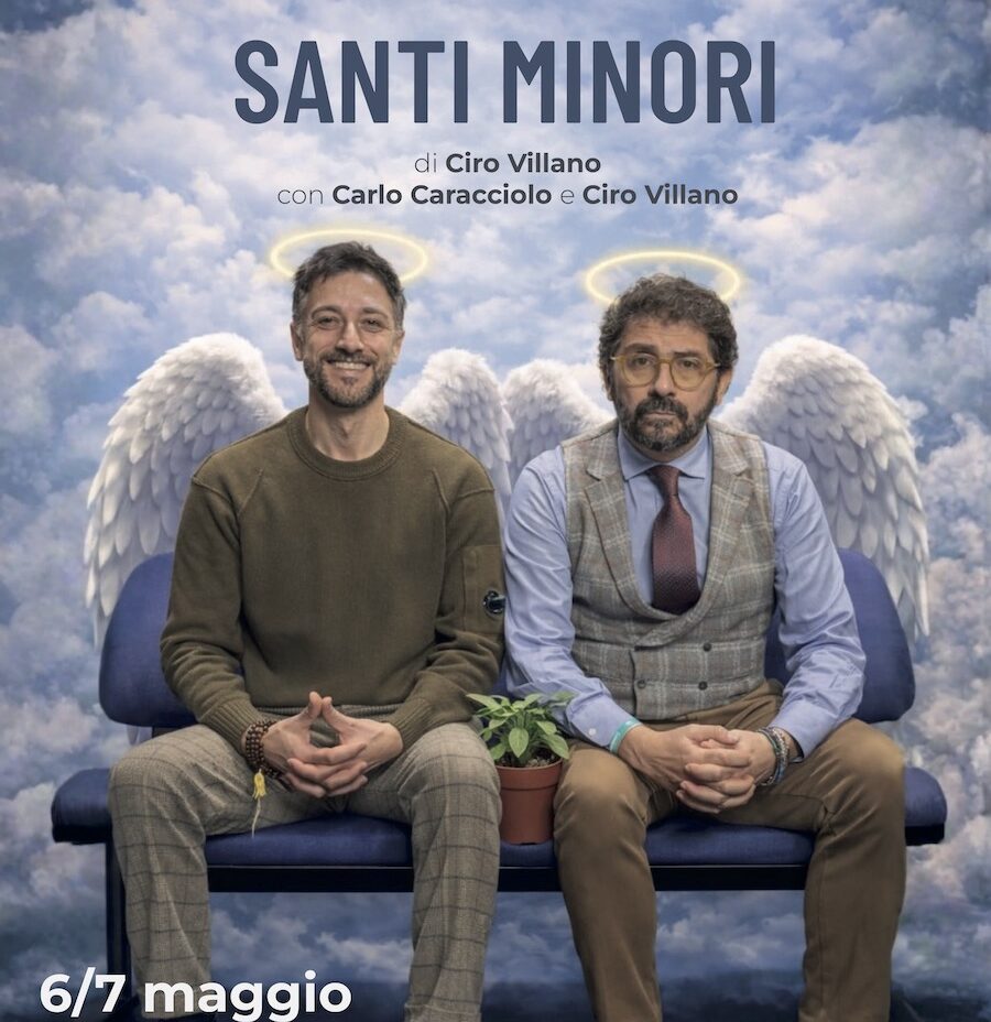 Politeama Napoli: In scena “Santi minori” con Carlo Caracciolo e Ciro Villano