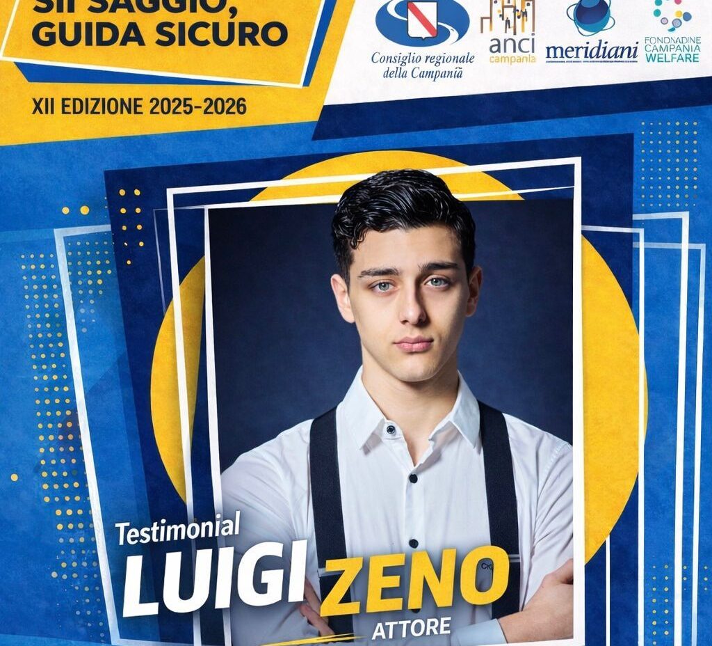 Luigi Zeno testimonial della XII edizione di “Sii Saggio, Guida Sicuro”