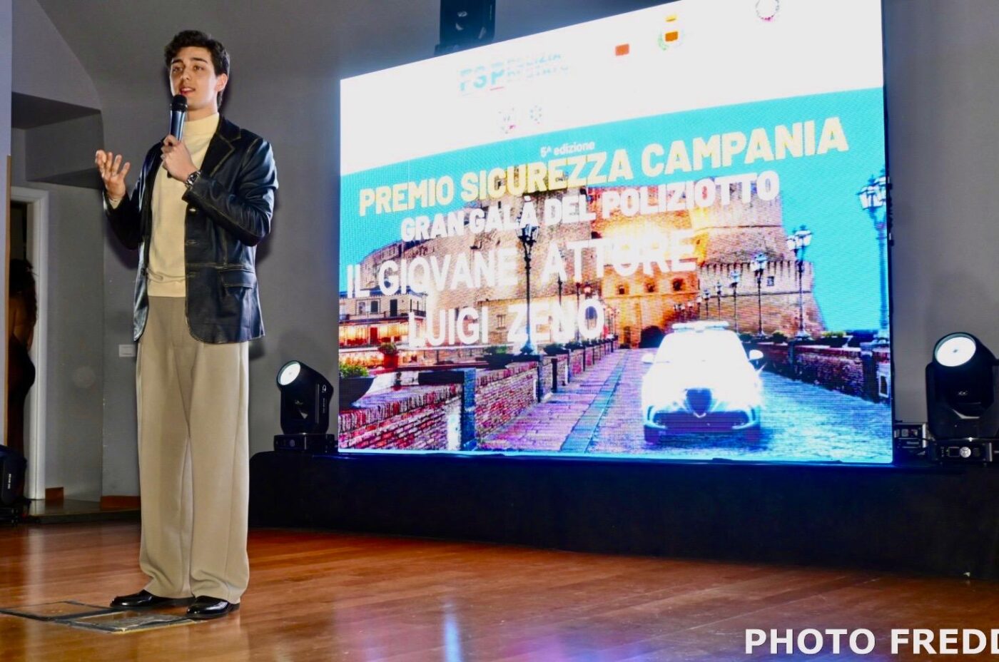 Luigi Zeno protagonista al Premio Sicurezza Campania – Gran Galà del Poliziotto