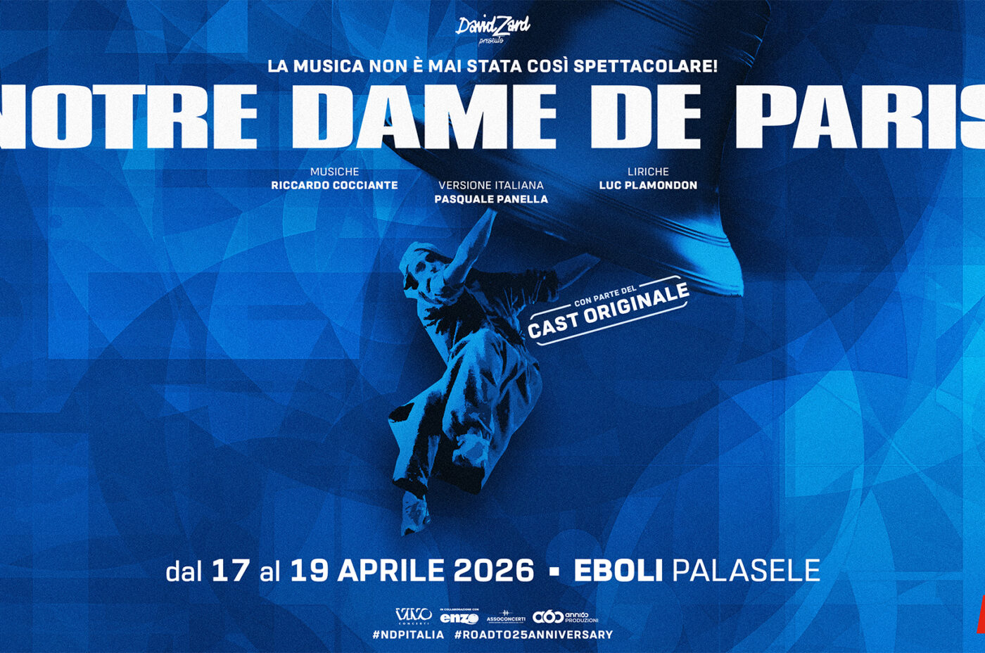 IL RITORNO DELL’OPERA POPOLARE PIÚ FAMOSA AL MONDONOTRE DAME DE PARIS