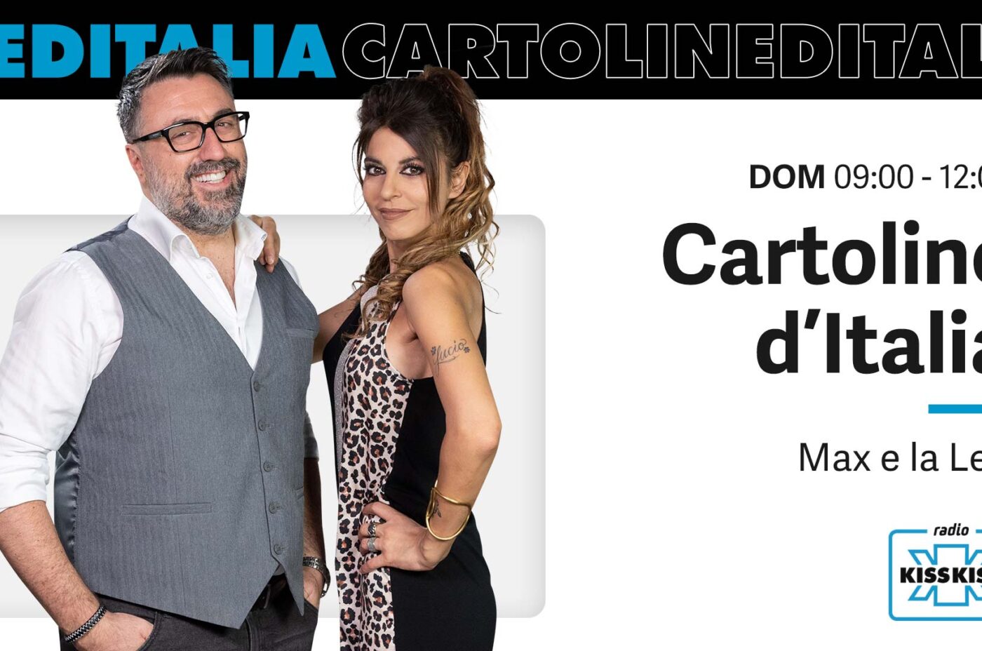 Radio Kiss Kiss lancia il nuovo format domenicale “Cartoline d’Italia”