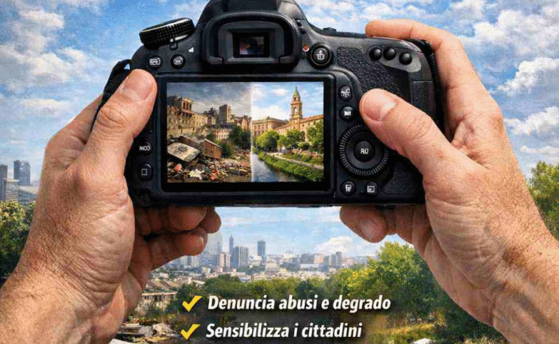 Al via “Scatta e Riscatta – Safari Fotografico”. Appello agli organi di informazione per un racconto civile della città