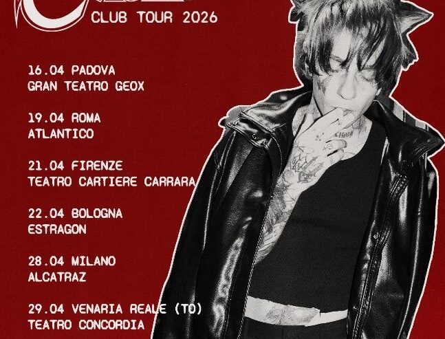 CRESCE L’ATTESA PER “CHIELLO CLUB TOUR 2026”