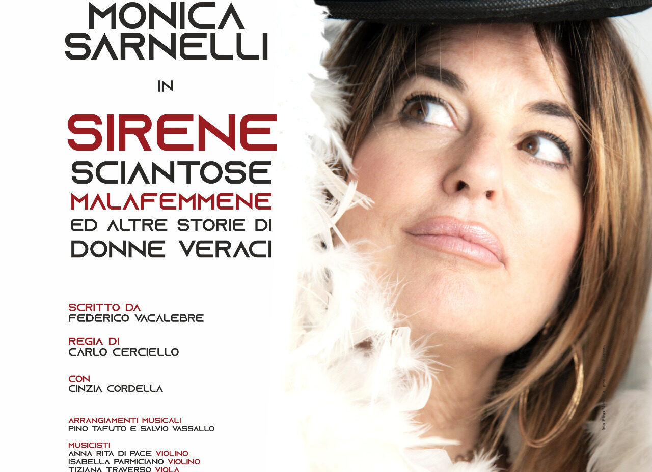 MONICA SARNELLI AL TEATRO PUBBLICO CAMPANO
