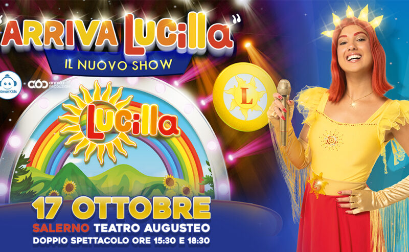 Arriva Lucilla a Salerno