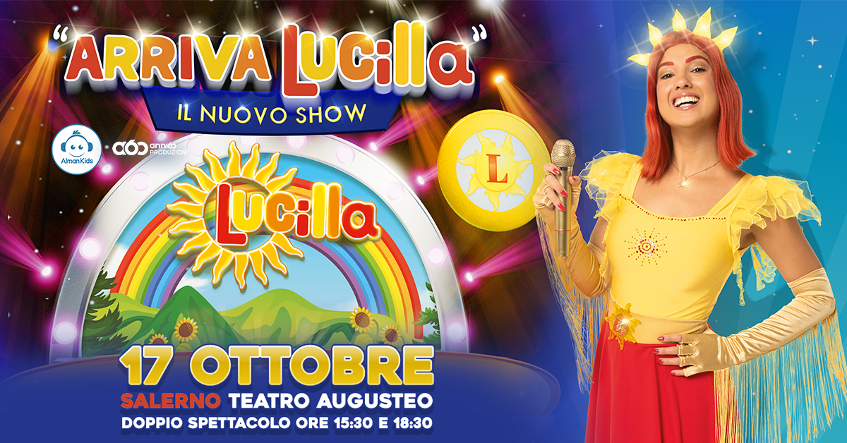 Arriva Lucilla a Salerno