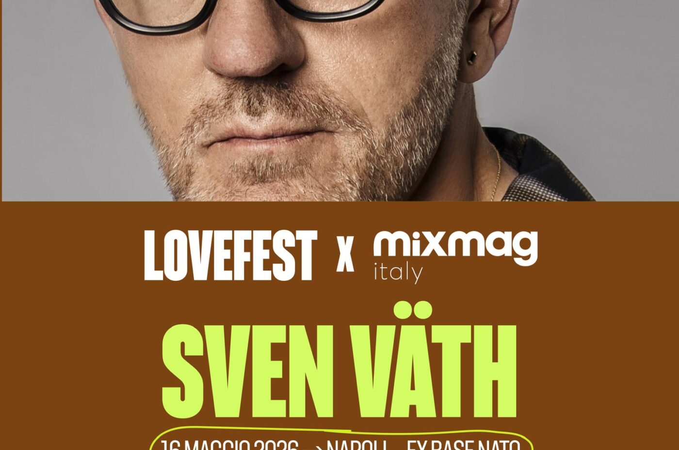 LOVEFEST CON TRAUMER e SVEN VÄTH ARRIVANO ALL’EX BASE NATO DI NAPOLI