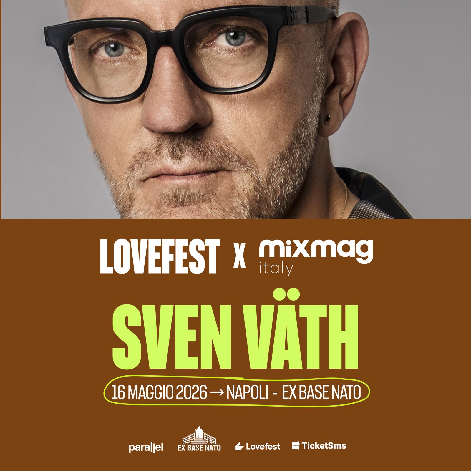 LOVEFEST CON TRAUMER e SVEN VÄTH ARRIVANO ALL’EX BASE NATO DI NAPOLI