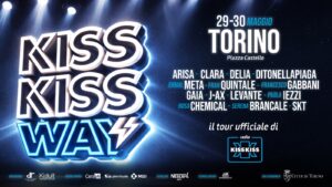Torino inaugura l’estate live di Radio Kiss Kiss