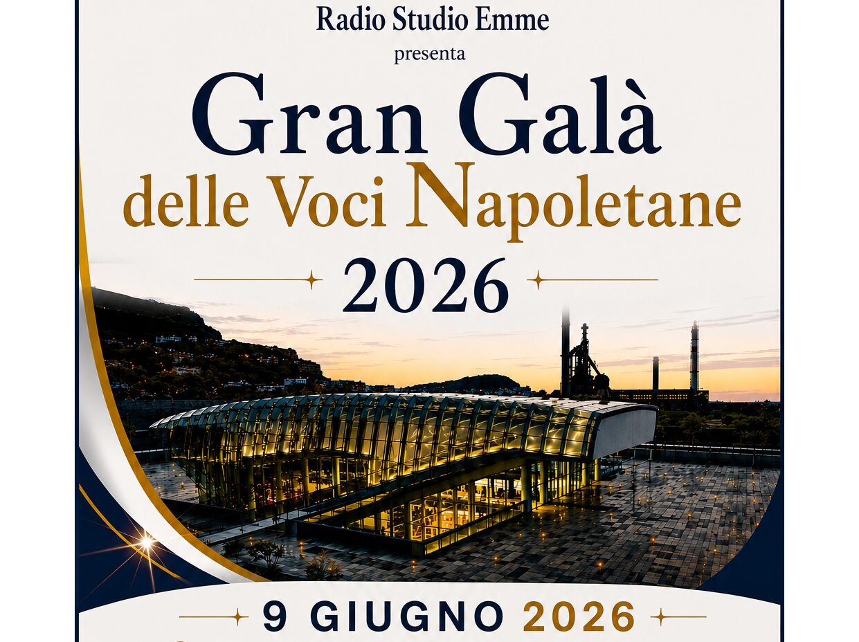 Gran Galà delle Voci Napoletane 2026: l’evento promosso da Radio Studio Emme all’Auditorium Parco della Musica