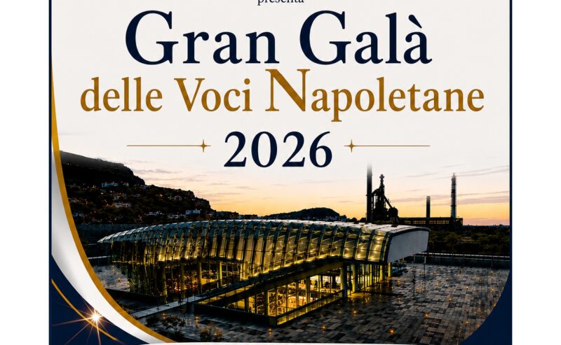 Gran Galà delle Voci Napoletane 2026: l’evento promosso da Radio Studio Emme all’Auditorium Parco della Musica
