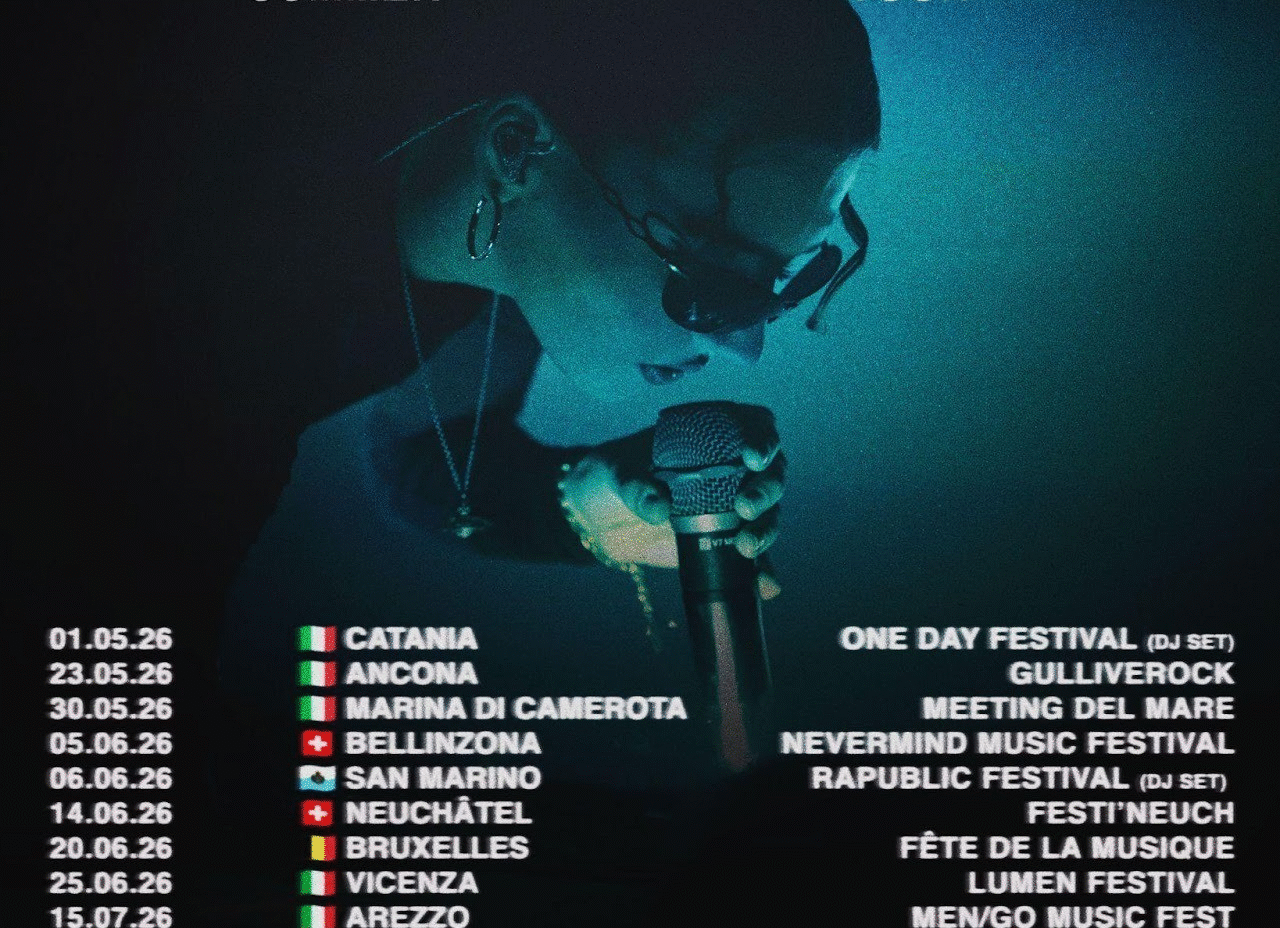 ELE A: annuncia oggi “26 SUMMER TOUR”. Il suo nuovo tour in partenza da maggio, che la porterà sui palchi più suggestivi d’Italia ed Europa. Tra gli appuntamenti da non perdere il leggendario Montreux Jazz Festival.
