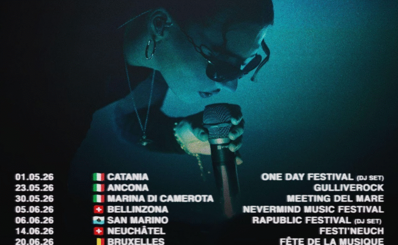 ELE A: annuncia oggi “26 SUMMER TOUR”. Il suo nuovo tour in partenza da maggio, che la porterà sui palchi più suggestivi d’Italia ed Europa. Tra gli appuntamenti da non perdere il leggendario Montreux Jazz Festival.