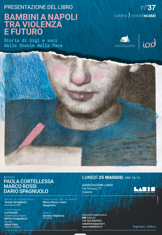 Gli autori del libro ‘Bambini a Napoli tra violenza e futuro’ a Caserta