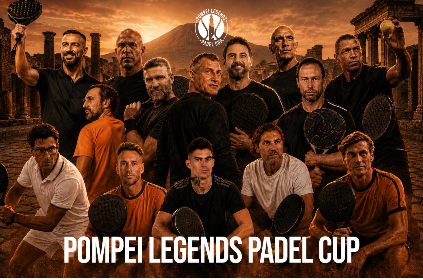 POMPEI LEGENDS PADEL CUP:I CAMPIONI DEL CALCIO FRA SPORT, CULTURA E INCLUSIONE SOCIALE