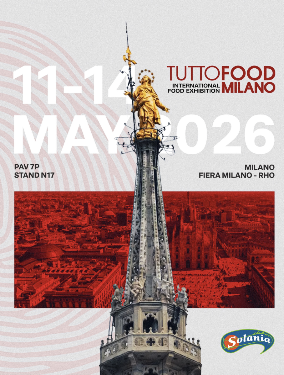 Solania al TuttoFood 2026 con due eccellenze