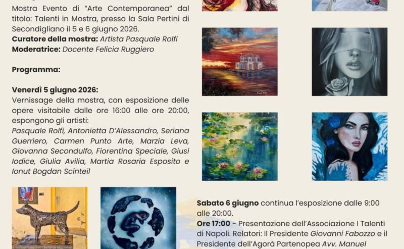 I talenti di Napoli in mostra