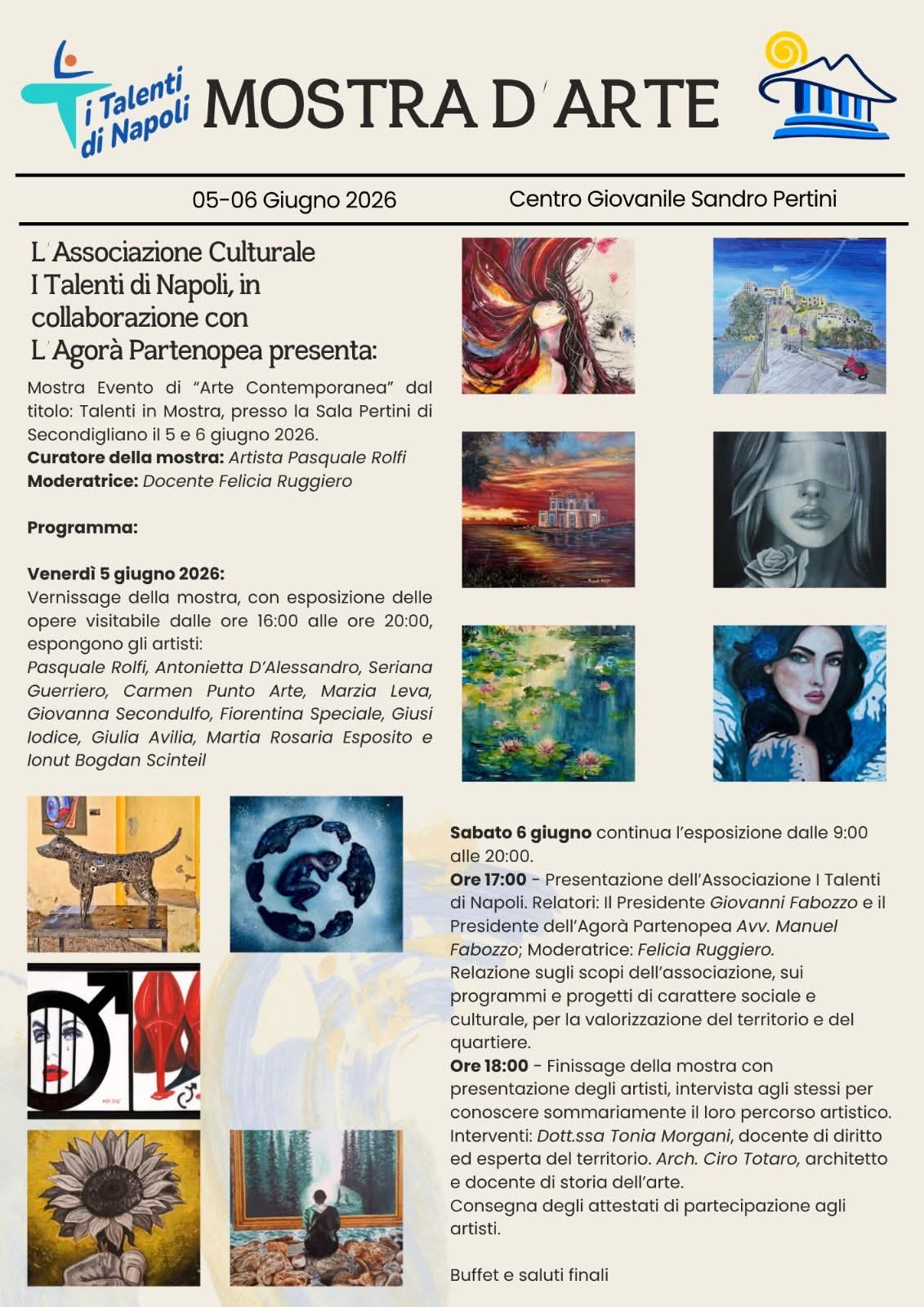 I talenti di Napoli in mostra