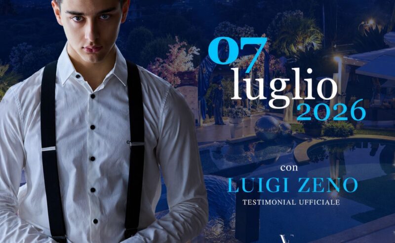 Luigi Zeno protagonista del sociale: testimonial dell’evento benefico “Cenando sotto un Cielo Diverso”Sarà Luigi Zeno il testimonial ufficiale dell’edizione 2026 di “Cenando sotto un Cielo Diverso”, il prestigioso evento charity in programma il 7 luglio presso Villa Tony – Complesso Zeno di Ercolano.