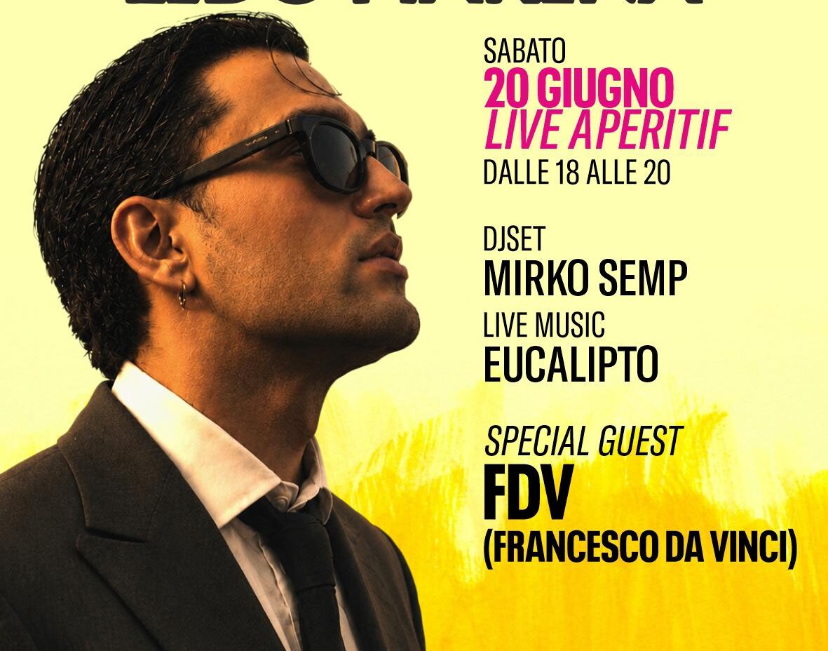 Live di Francesco Da Vinci al Lido Marina