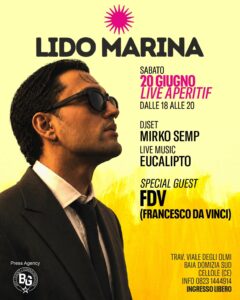 Live di Francesco Da Vinci al Lido Marina
