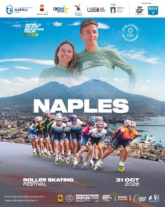 La World Skate Marathon Tour Challenger 2026 approda a Napoli