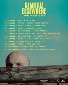 GEMITAIZ PROSEGUE IL SUO VIAGGIO LIVE NEI FESTIVAL ITALIANI