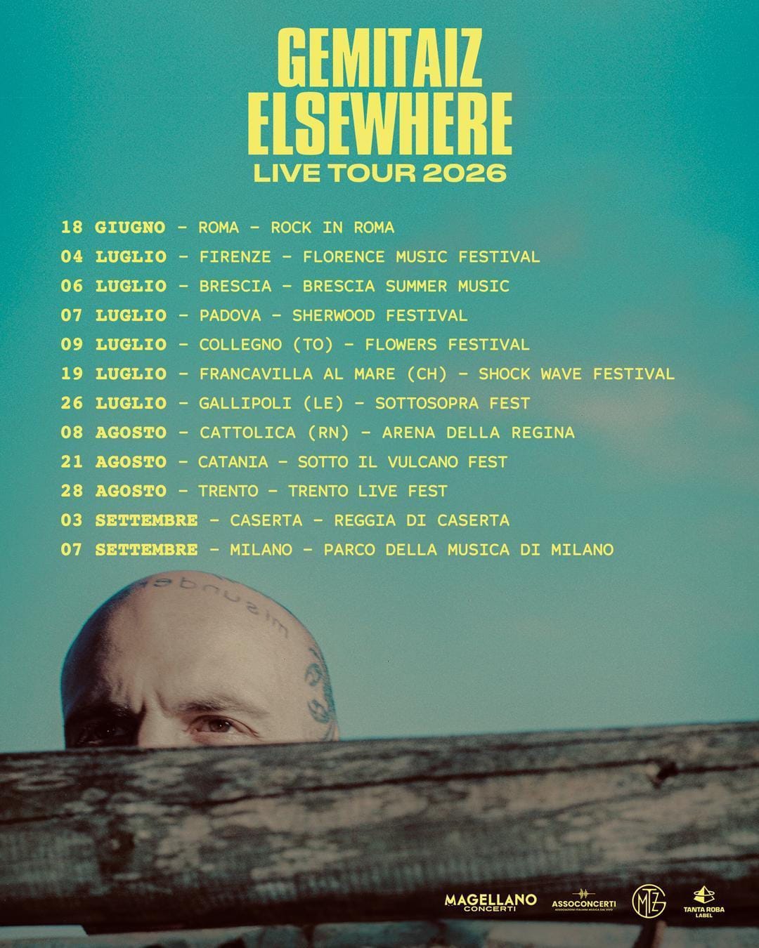 GEMITAIZ PROSEGUE IL SUO VIAGGIO LIVE NEI FESTIVAL ITALIANI