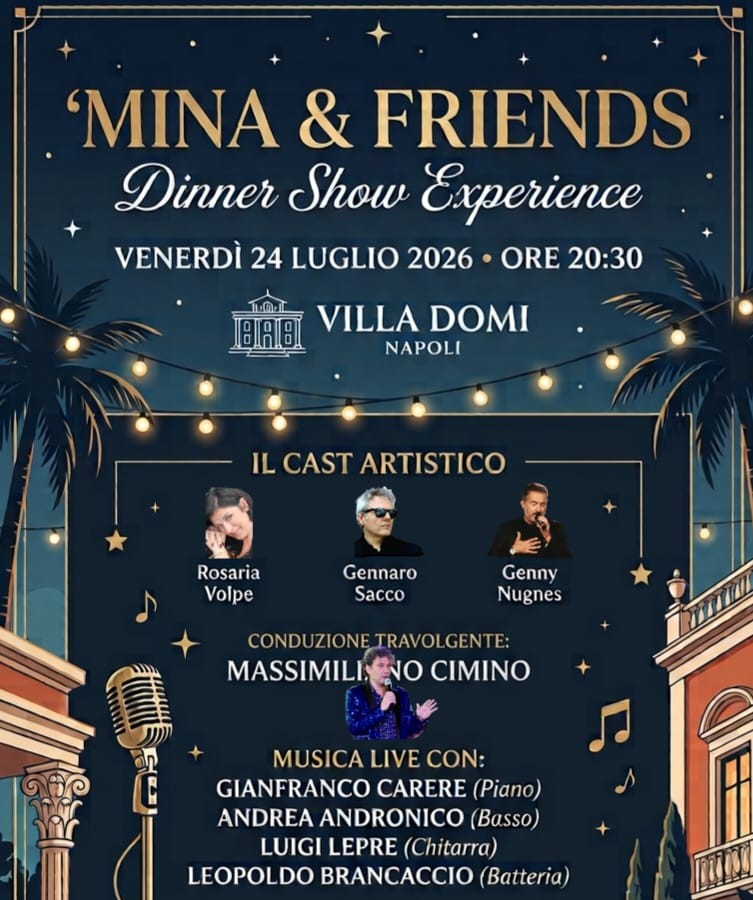 Un Dinner Show firmato ART CITY BOX