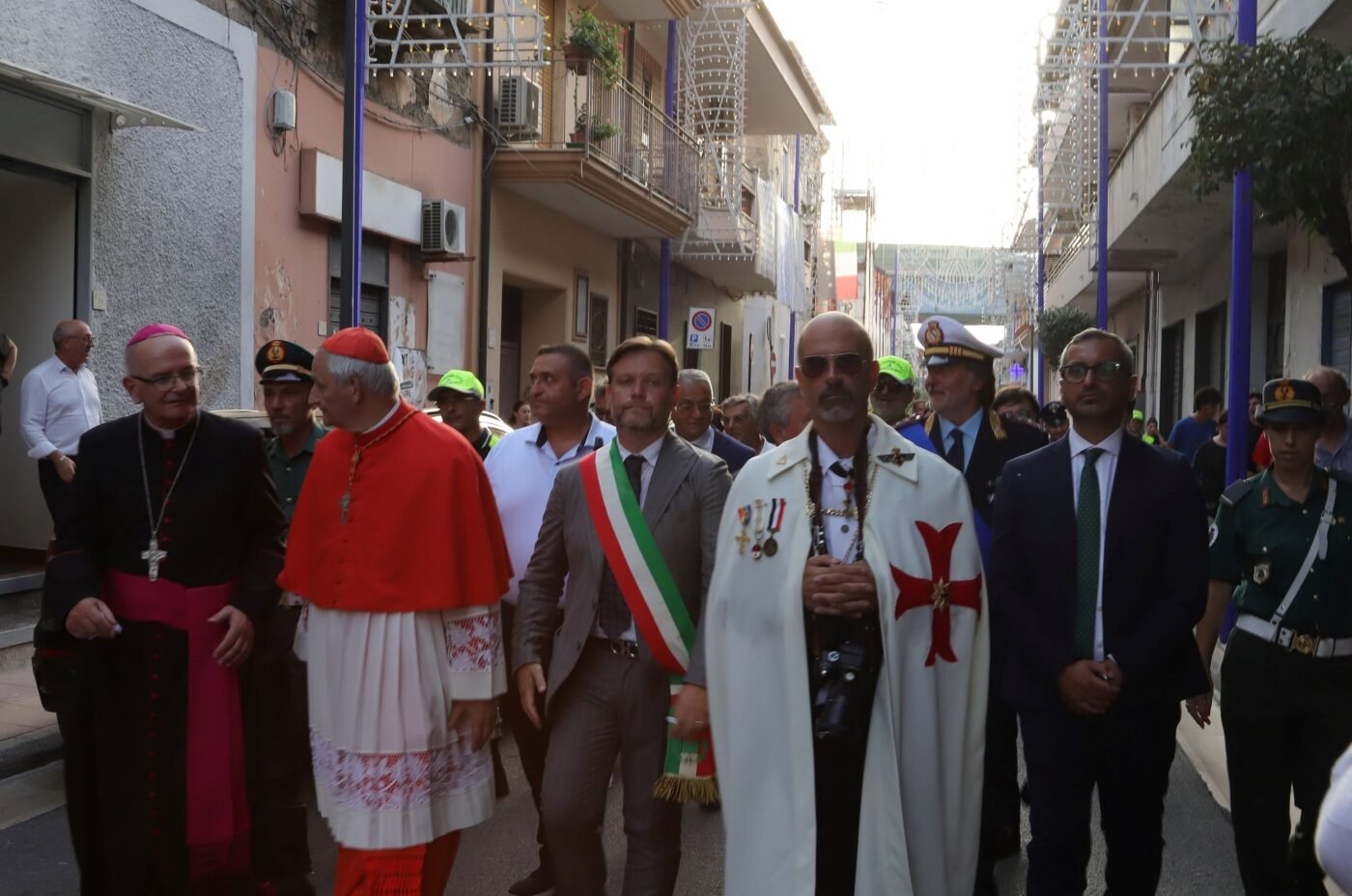 La visita del cardinale Zuppi a Trentola Ducenta