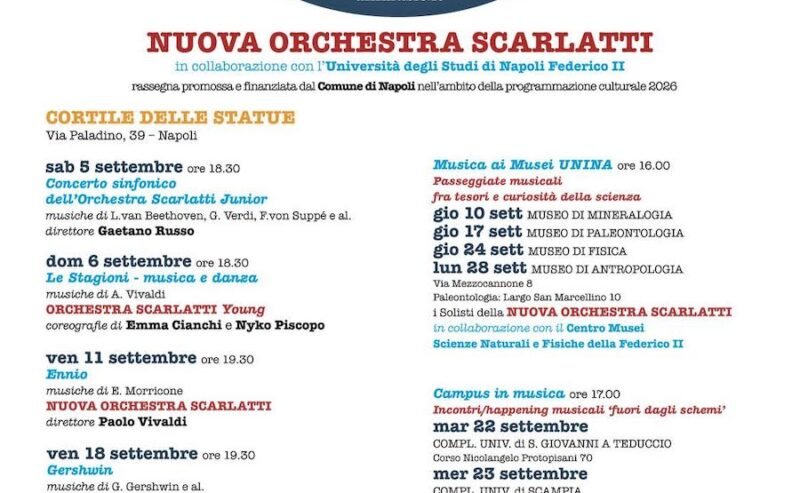 Al via la VII edizione di Unimusic 2026