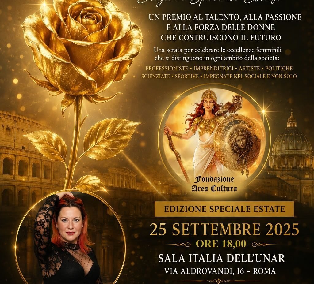 L’ottava edizione de “La Rosa d’Oro” a Roma