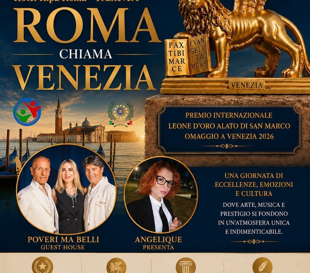 A Marianna Pignatelli il riconoscimento del Leone d’Oro Alato di San Marco