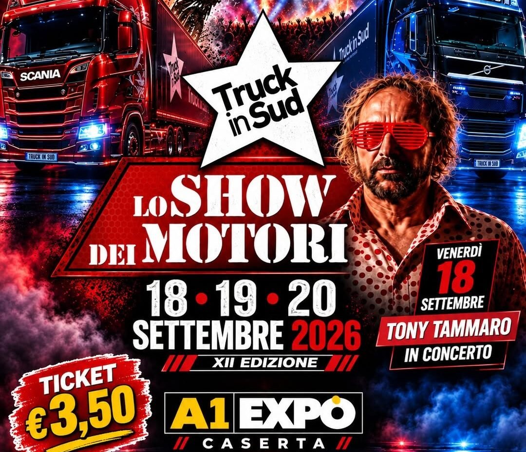 Ritorna la tre giorni di motori e spettacolo: “Truck in Sud”